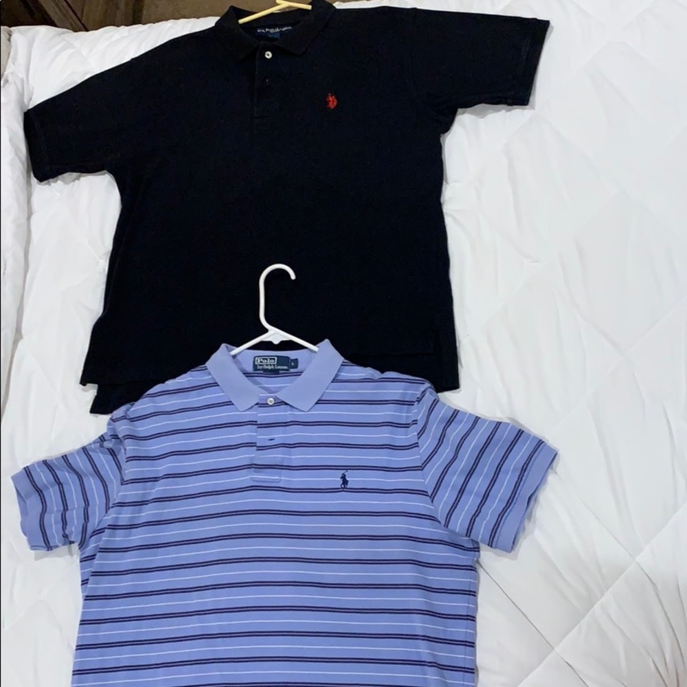 Two polo shirts bundle. Polo and U.S. Polo Assoc.